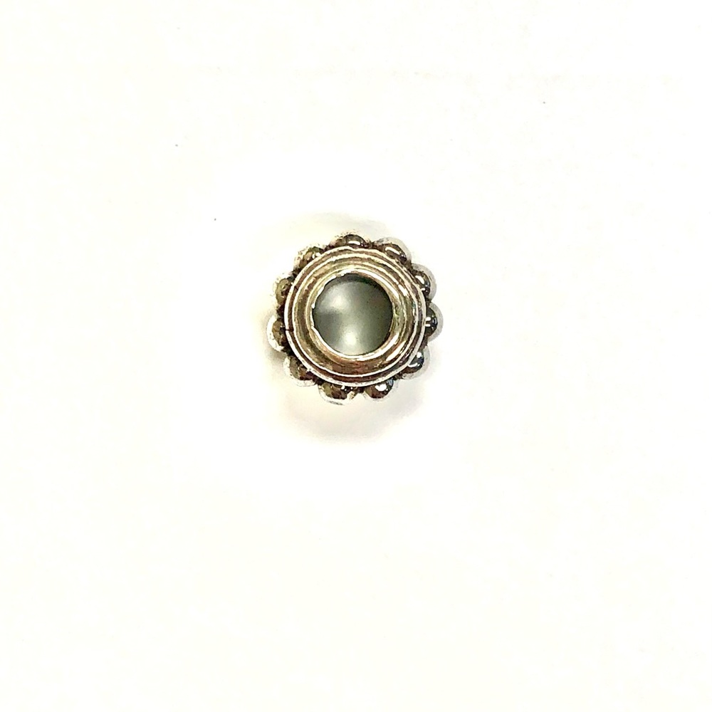 Trollbeads Silver Studded Bead - Picture 5 of 6